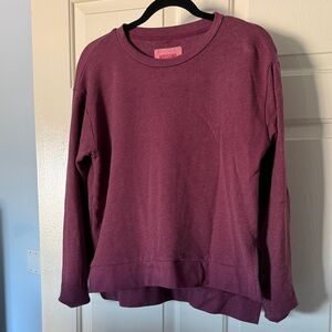Mossimo Supply Co. Women's Deep Purple Crew Neck Sweater